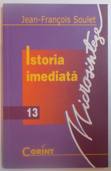 ISTORIA IMEDIATA de JEAN FRANCOIS SOULET 2000