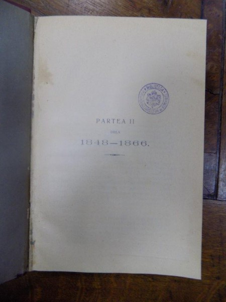 Istoria partidelor politice, partea a II-a 1848 - 1866