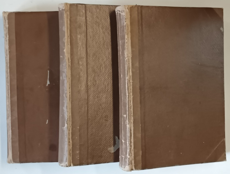 ISTORIA RAZBOIULUI PENTRU INTREGIREA ROMANIEI , 1916 - 1919 , VOLUMELE I - III , EDITIA A II - A , REFACUTA IN INTREGIME SI MULT ADAUGITA de CONSTANTIN KIRITESCU , 1925 *LIPSA PAGINA DE TITLU VOLUMELE I - II