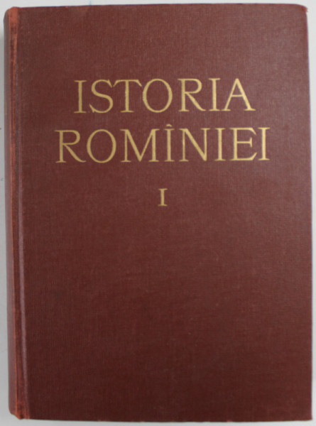 ISTORIA ROMANIEI , VOLUMUL I , 1960