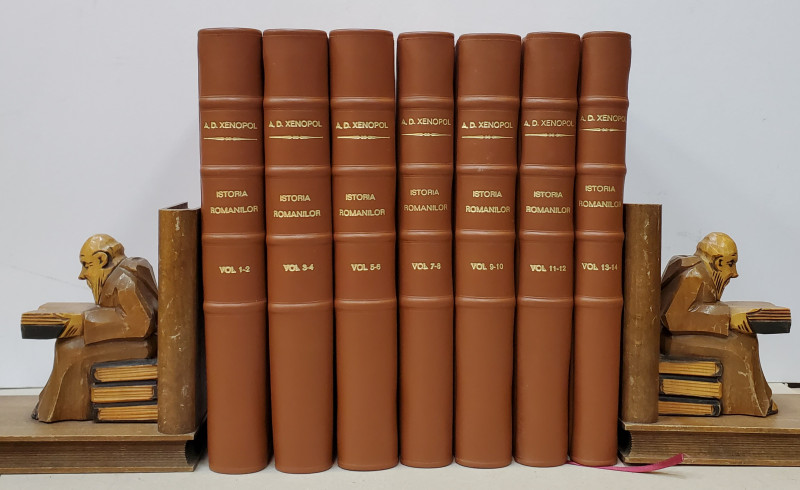 Istoria romanilor din Dacia Traiana de A. D. Xenopol, Ed. III, XIV volume, Editura Cartea Romaneasca