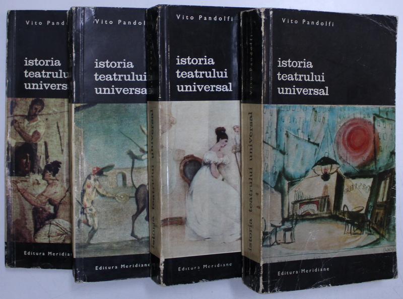 ISTORIA TEATRULUI UNIVERSAL-VITO PANDOLFI  4 VOL.