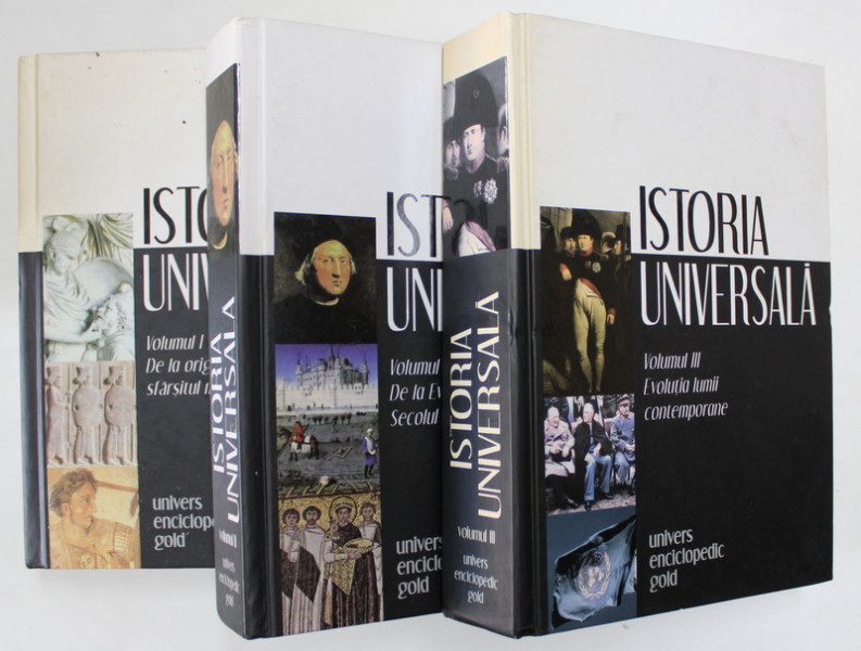 ISTORIA UNIVERSALA , VOLUMELE I - III de F. - G. DREYFUS ... P. MILZA , 2009 *MINIMA UZURA