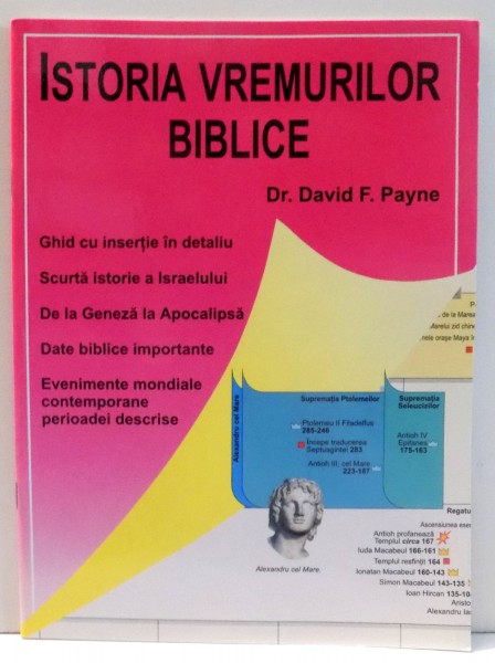 ISTORIA VREMURILOR BIBLICE de DAVID F. PAYNE , 2003