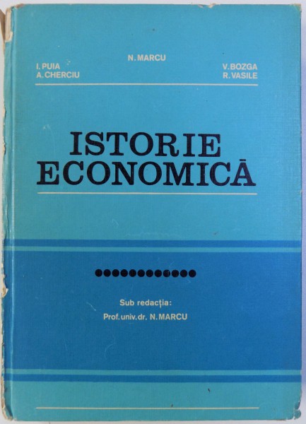ISTORIE ECONOMICA de I. PUIA ... R. VASILE