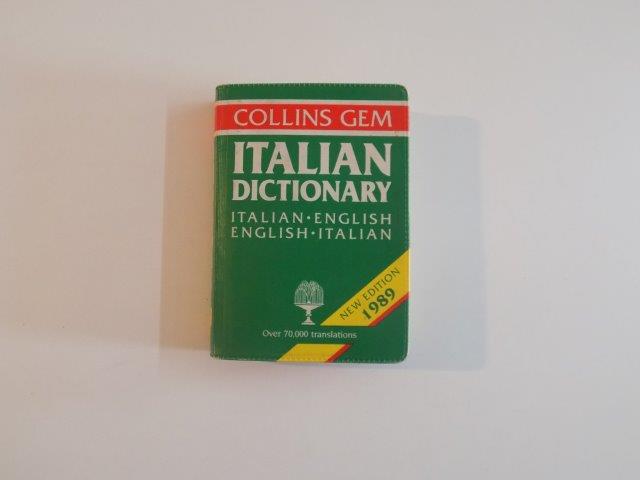 ITALIAN DICTIONARY 1989