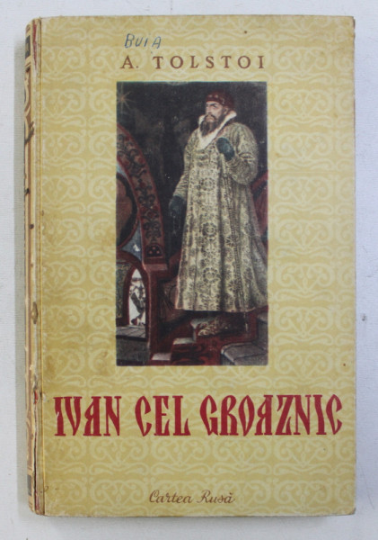 IVAN CEL GROAZNIC de ALEXEI TOLSTOI , 1952