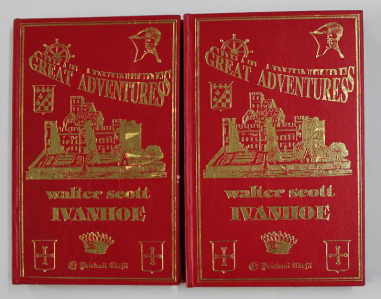 IVANHOE by WALTER SCOTT , VOLUMES I - II , 1996