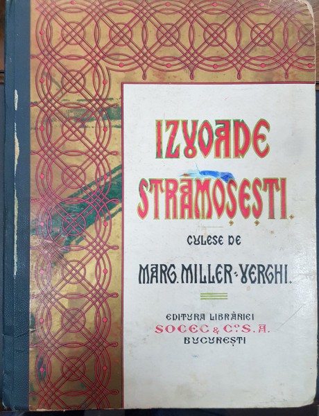 Izvoade stramosesti culese de Margarita Miller Verghy , 1927