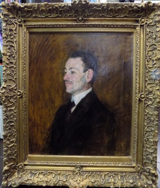 J. AL. STERIADI, PORTRET DE BARBAT