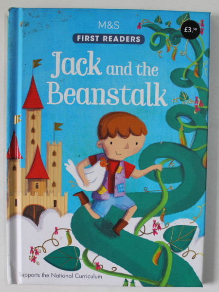 JACK AND THE BEANSTALK , M and S , FIRST READER , SUPPORT THE NATIONAL CURRICULUM , 2017