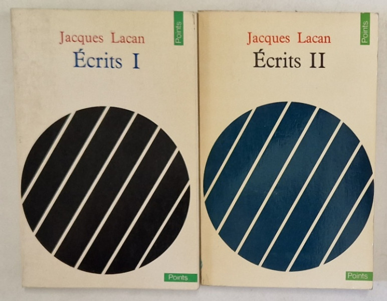 JACQUES LACAN , ECRITS , VOLUMELE I - II , 1970