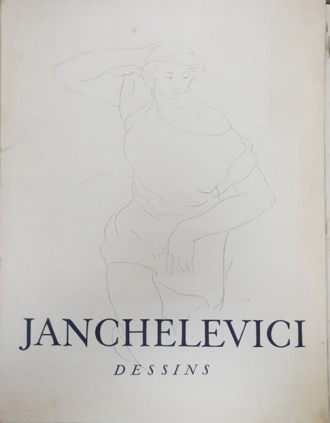 JANCHELEVICI  - DESSINS , introduction par F.V. TOUSSAINT VAN BOELAERE , 1946 , EXEMPLAR NUMEROTAT 121 DIN 475 *