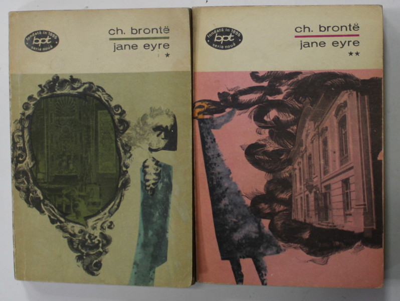 JANE EYRE de CH. BRONTE , VOLUMELE I - II , 1970