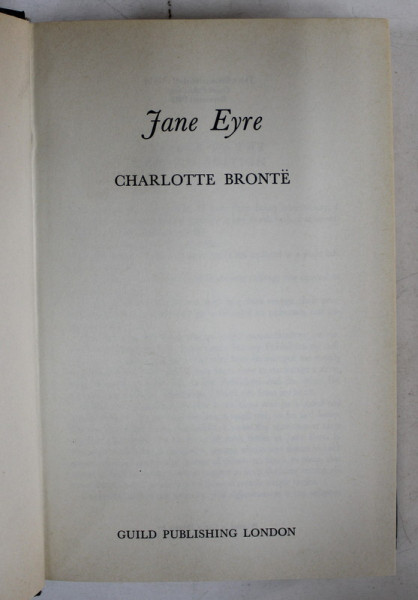 JANE EYRE by CHARLOTTE BRONTE , 1978