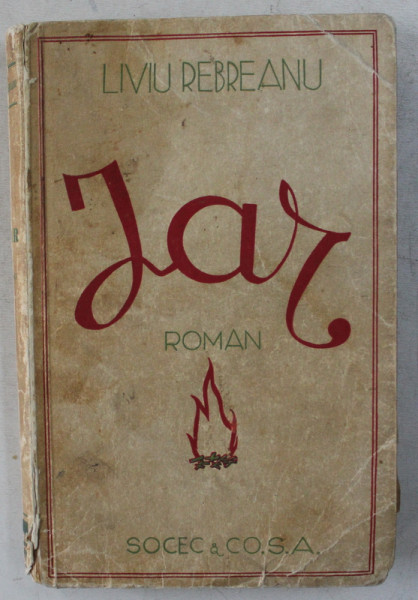 JAR - roman de LIVIU REBREANU , 1939