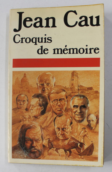 JEAN CAU - CROQUIS DE MEMOIRE , 1985