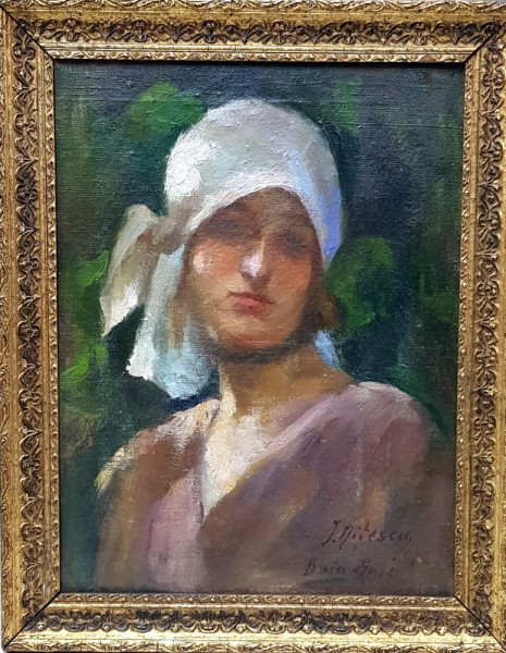 Jean Nitescu (1897-1957) - Tanara cu basma