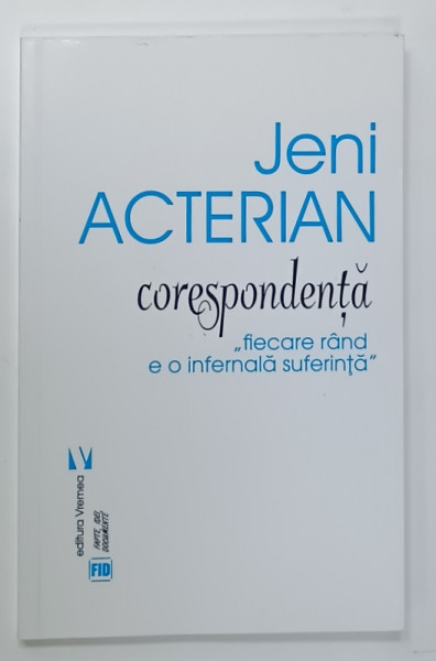 JENI ACTERIAN , CORESPONDENTA , ' FIECARE RAND E O INFERNALA SUFERINTA ' , 2019