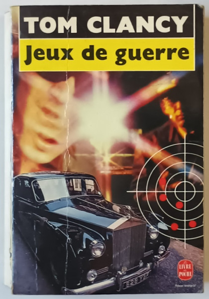 JEUX DE GUERRE par TOM CLANCY  , roman , 1988