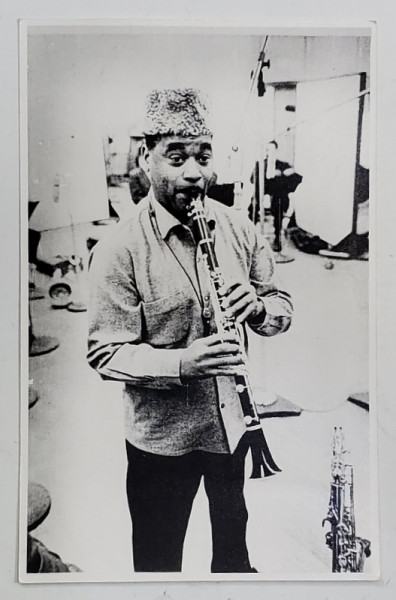 JIMMY HAMILTON ( 1917 -1994 ) , SAXOFONIST SI CLARINETIST AMERICAN , FOTOGRAFIE , ANII ' 70