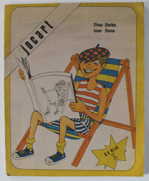 JOCART de DINU BARBU si IOAN BUNA , REVISTA CU DIVERSE JOCURI PENTRU COPII , SERIA I , grafica MARCEL BREIHAN , 1991