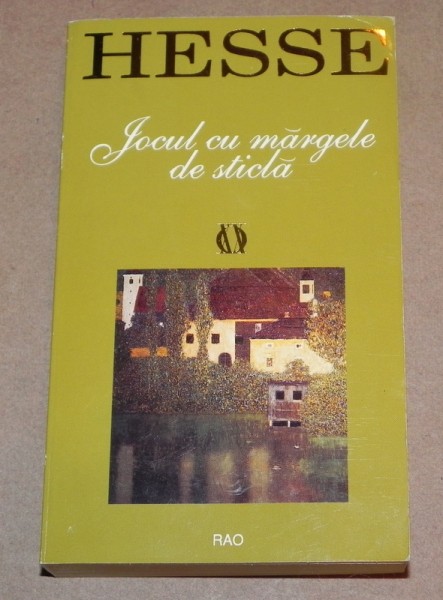 JOCUL CU MARGELE DE STICLA de HERMANN HESSE , 1994