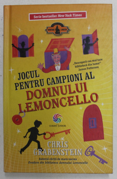 JOCUL PENTRU CAMPIONI AL DOMNULUI LEMONCELLO de CHRIS GRABENSTEIN , 2018