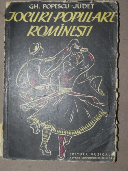 JOCURI POPULARE ROMANESTI-GH. POPESCU-JUDET  1959