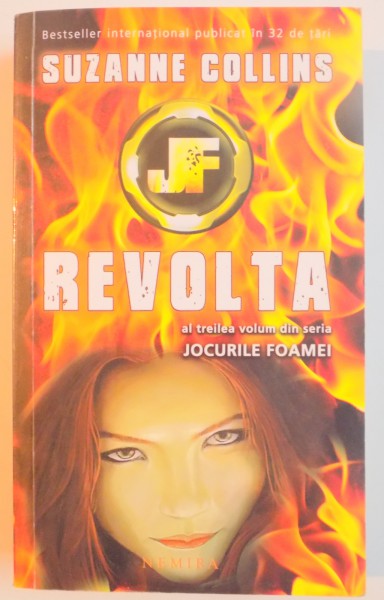 JOCURILE FOAMEI de SUZANNE COLLINS, VOL III: REVOLTA  2010 * MICI DEFECTE COTOR