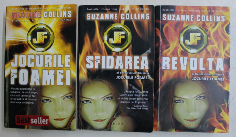 JOCURILE FOAMEI , VOLUMELE I - III de SUZANNE COLLINS , 2009