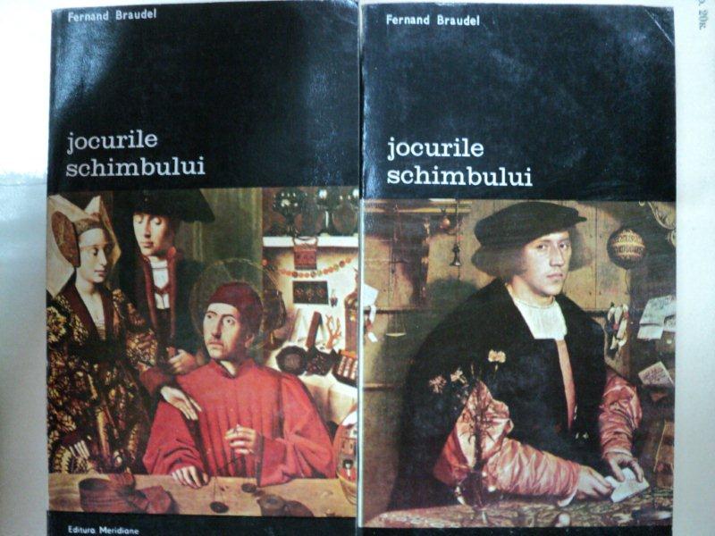 JOCURILE SCHIMBULUI -FERNAND BRAUDEL -BUC. 1985   VOL.I-II