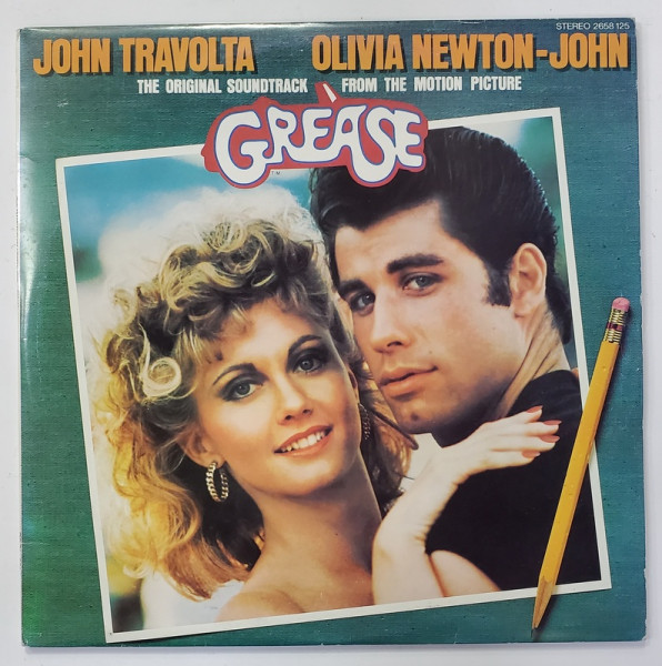 JOHN TRAVOLTA  - OLIVIA NEWTON - JOHN - GREASE - THE ORIGINAL SOUNDTRACK FROM THE MOTION PICTURE ,2  DISCURI  VINYL , 1978