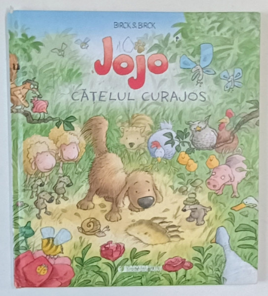 JOJO , CATELUL CURAJOS de BENGT BIRCK , 2015 *MICI DEFECTE COTOR