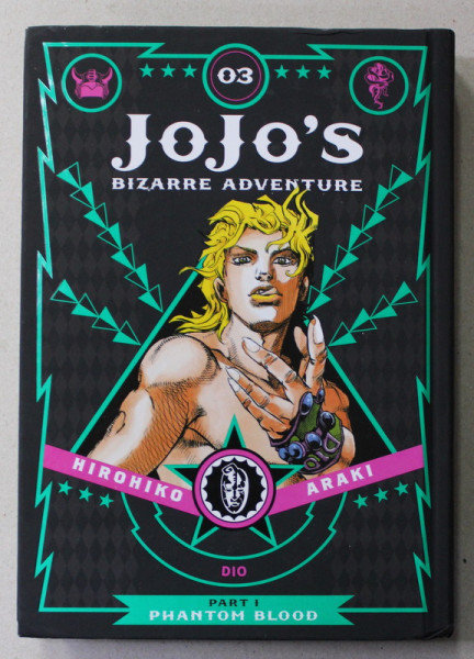 JOJO 'S BIZARRE ADVENTURE 03 . PART I - PHANTOM BLOOD by HIROHIKO  ARAKI , 2021 , BENZI DESENATE *