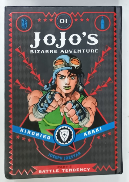 JOJO 'S BIZARRE ADVENTURE by HIROHIKO ARAKI , no. 01 , PART 2 - BATTLE TENDENCY    , BENZI DESENATE , 2020