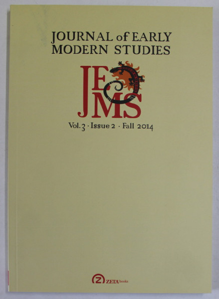 JOURNAL OF EARLY MODERN STUDIES , VOL. 3 , ISSUE 2 , FALL 2004