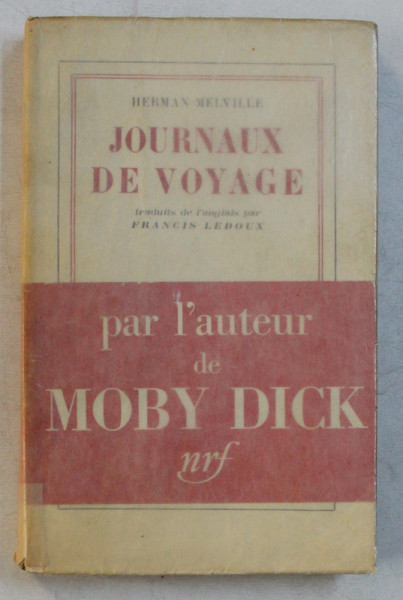JOURNAUX DE VOYAGE par HERMANN MELVILLE , 1956