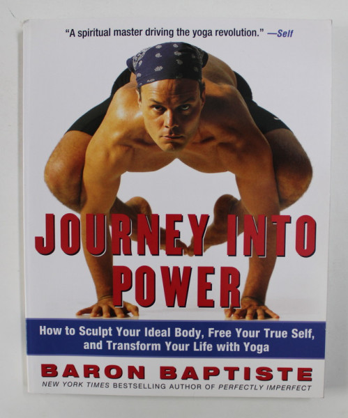 JOURNEY INTO POWER - HOW TO SCULPT YOUR IDEAL BODY , FREE YOUR TRUE SELF , AND TRANSFORM YOUR LIFE WITH YOGA by BARON BAPTISTE , 2003