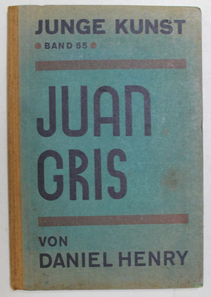 JUAN GRIS von DANIEL HENRY , 1929