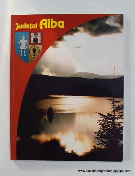 JUDETUL ALBA - ALBUM DE PREZENTARE , TEXT IN ROMANA - GERMANA - ENGLEZA - FRANCEZA , ANII 2000