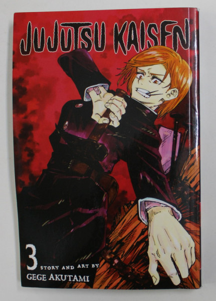 JUJUTSU KAISEN by GEGE AKUTAMI , VOLUMUL III , 2018, CONTINE BENZI DESENATE