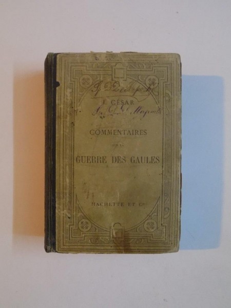 JULES CESAR. COMMENTAIRES SUR LA GUERRE DES GAULES. TEXTE LATIN, PARIS  1903