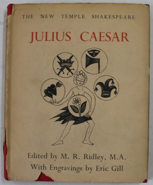 JULIUS CAESAR  by WILLIAM SHAKESPEARE , with engravings by ERIC GILL , 1935
