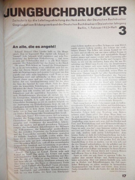 JUNGBUCHDRUCKER 1932