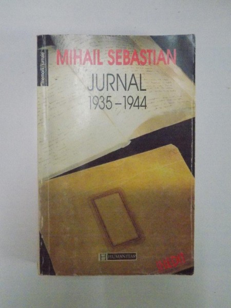 JURNAL , 1935 - 1944 de MIHAIL SEBASTIAN , 1996