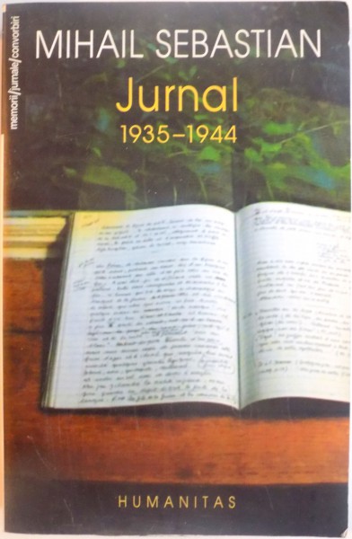 JURNAL (1935 - 1944) de MIHAIL SEBASTIAN, 2005