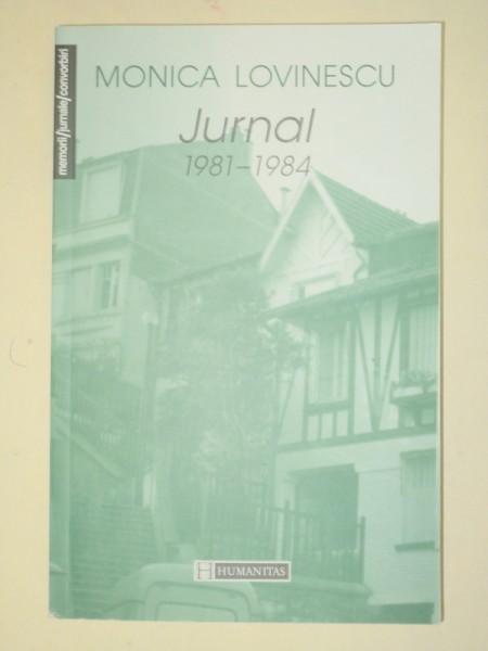 JURNAL 1981-1984 - MONICA LOVINESCU  2002