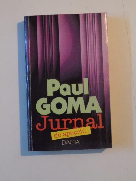 JURNAL DE APOCRIF... VI (1998) de PAUL GOMA  1999