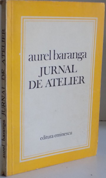 JURNAL DE ATELIER de AUREL BARANGA , 1978